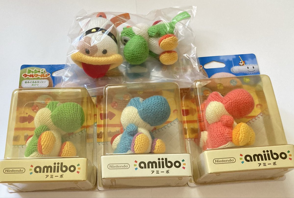 ヨッシー ＃フカシギの図鑑 ＃amiibo ＃あみぐるみ フカシギ発売まで 