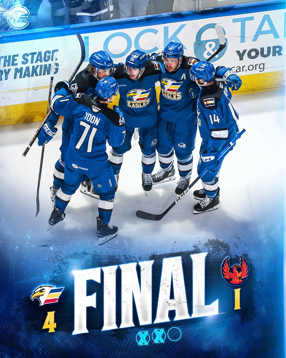 ColoradoEagles's tweet photo. Can we get a WOOOOOOO https://t.co/y0hUyyDJ5V