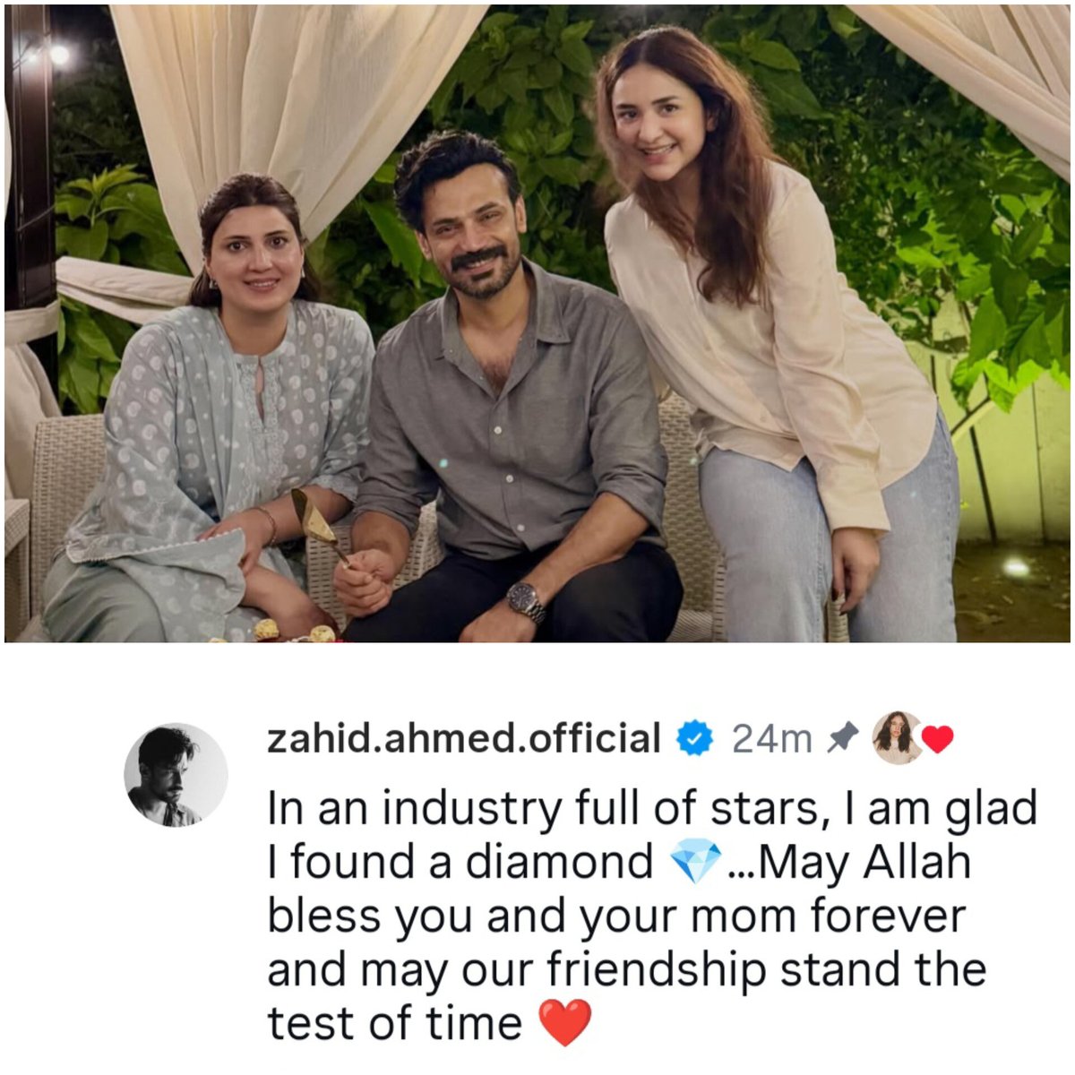 funradhika's tweet photo. This just made my day. May their friendship always be blessed ❤️ https://t.co/UIakxEIWdb