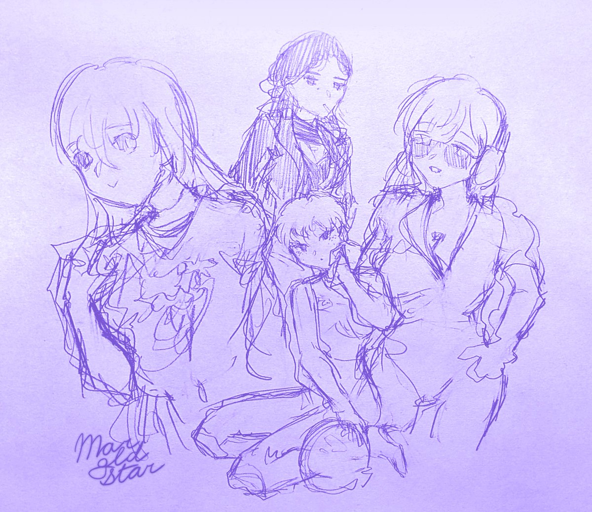 margldstar's tweet photo. ∧＿∧
(・ω・)   ✧･*
/づ~ ☆･ﾟ*★‧₊˚ #oc #rkgk #artmoots https://t.co/sRpsqSL9H1