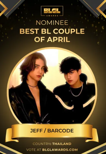 Candylyn_Dolce's tweet photo. Jeff &amp; Barcode are nominated for Best BL Couple of April. 
Go to the link below, select them, and scroll to the bottom to submit.
#JeffBarcode🌻 #JeffSatur🪐 #BarcodeTin🏎️ #Saturdayss🪐 #UNIT💪 #WoojuBakery🧁
https://t.co/oNv3cGOUSq https://t.co/Ua2wRmPiHj