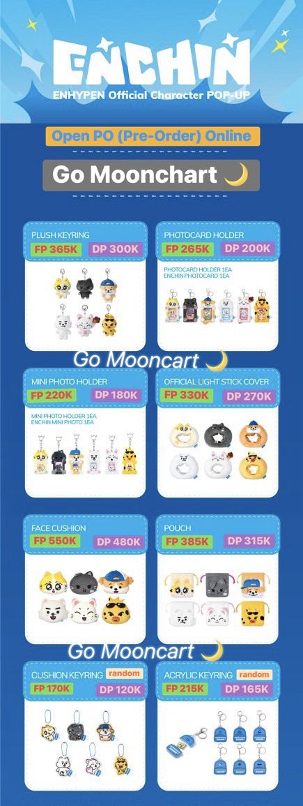 Go Mooncart ๐ OPEN PO ENCHIN tweet media