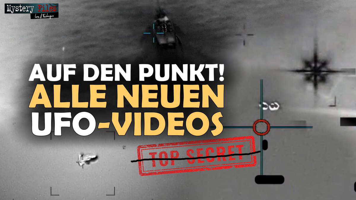 LAFischinger's tweet photo. Geheime #UAP-Videos der #USA auf die Punkte gebracht: HIER seht Ihr alle Videos in voller Länge und MEHR:

https://t.co/2E696xNO46

#UFO https://t.co/V1H4Kcwyf0