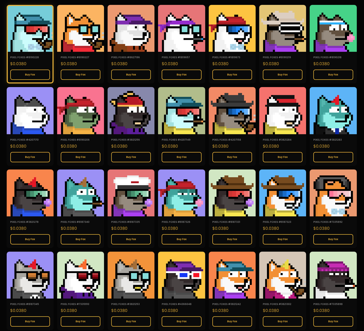 Pixel Foxes tweet media