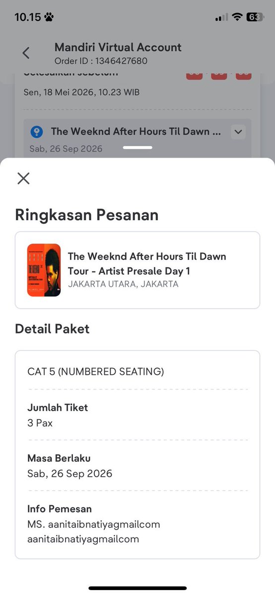 thalll - OPEN JASTIP THE WEEKND tweet media