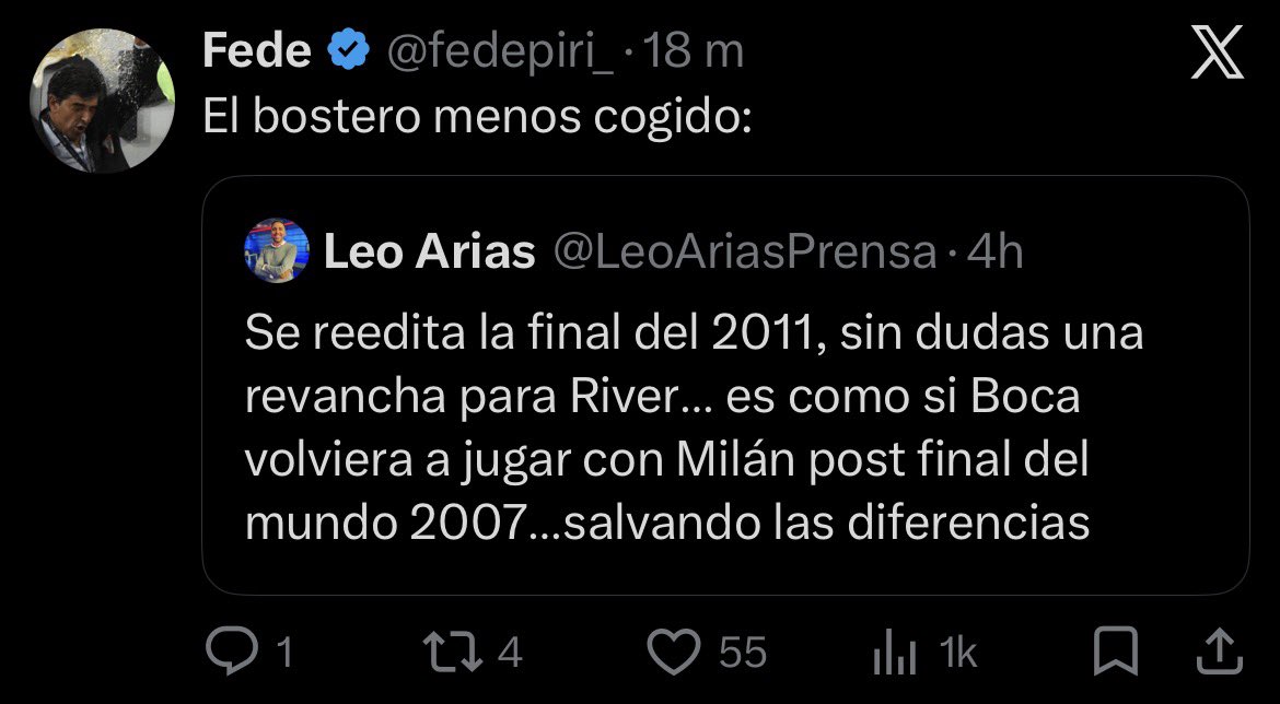 Fede tweet media