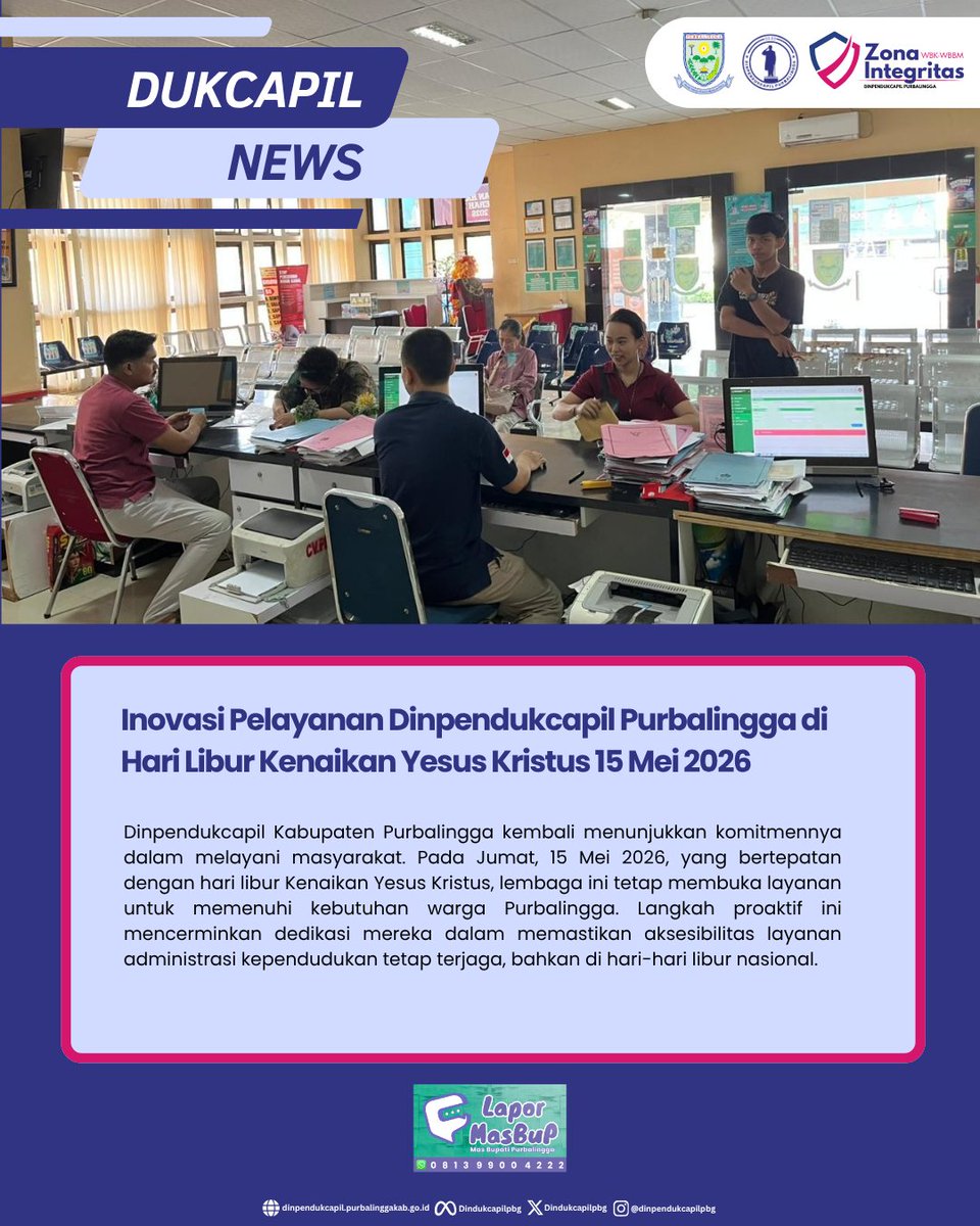 Dinpendukcapil Purbalingga tweet media