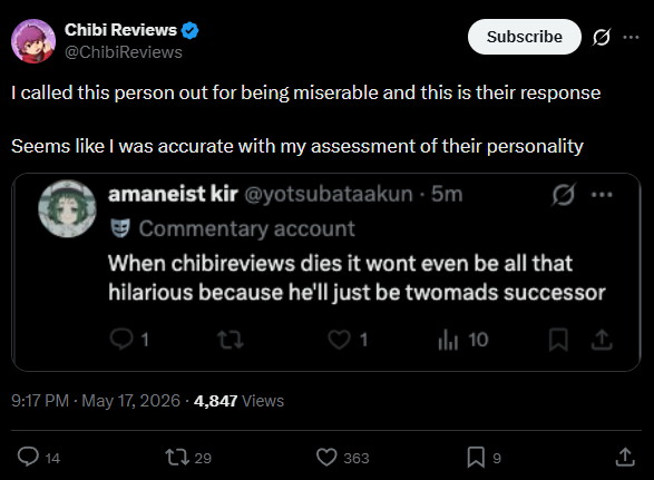 antis being terrible people tweet media