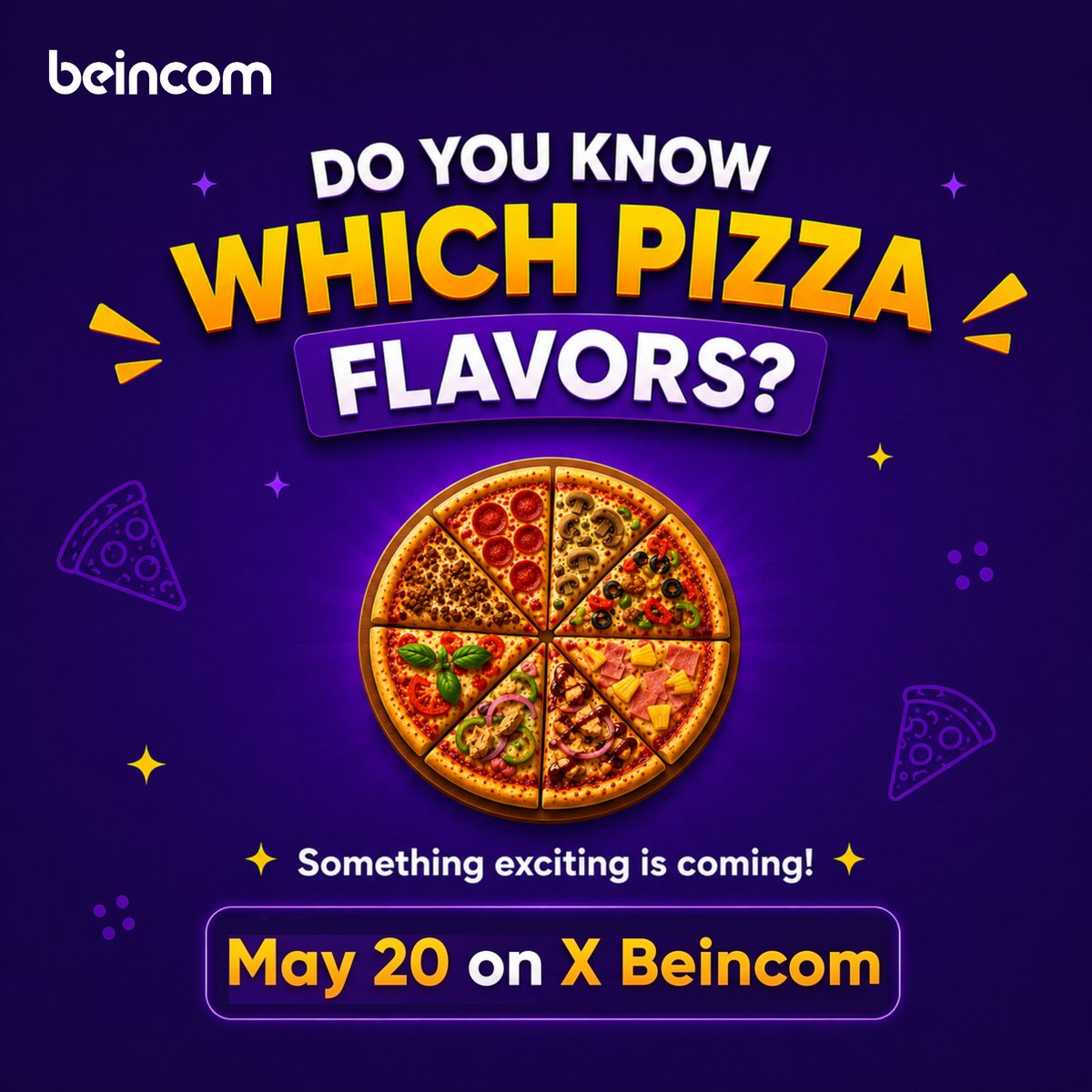 BeincomOfficial's tweet photo. 🍕 Bitcoin Pizza Day wasn’t just history.
It was the beginning of something bigger.
This May 20, your turn starts.💰
Get ready.
#BitcoinPizzaDay #BICToken #Beincom https://t.co/DWQlTEW16d