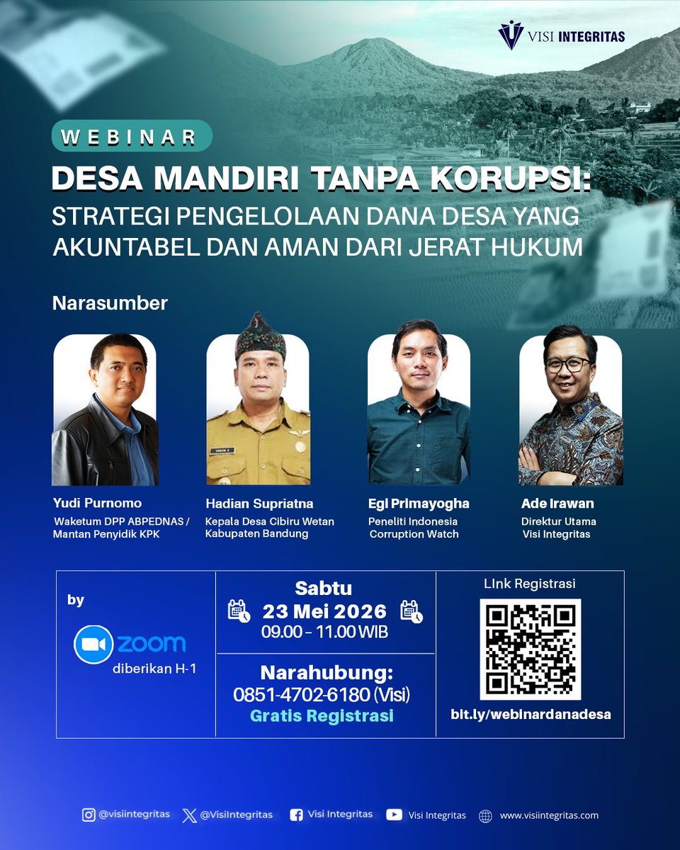 VISI INTEGRITAS tweet media