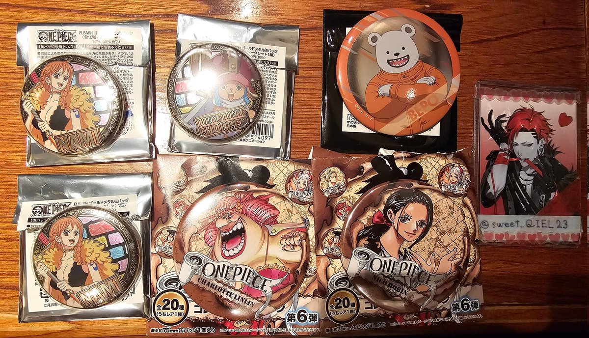 ONEPIECE ワンピース 麦わらストア コレクション缶バッジ第6弾 ワノ国