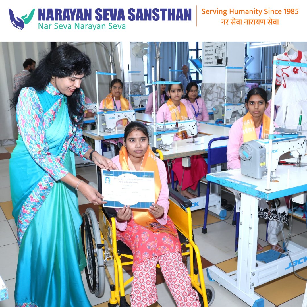Narayan Seva Sansthan tweet media