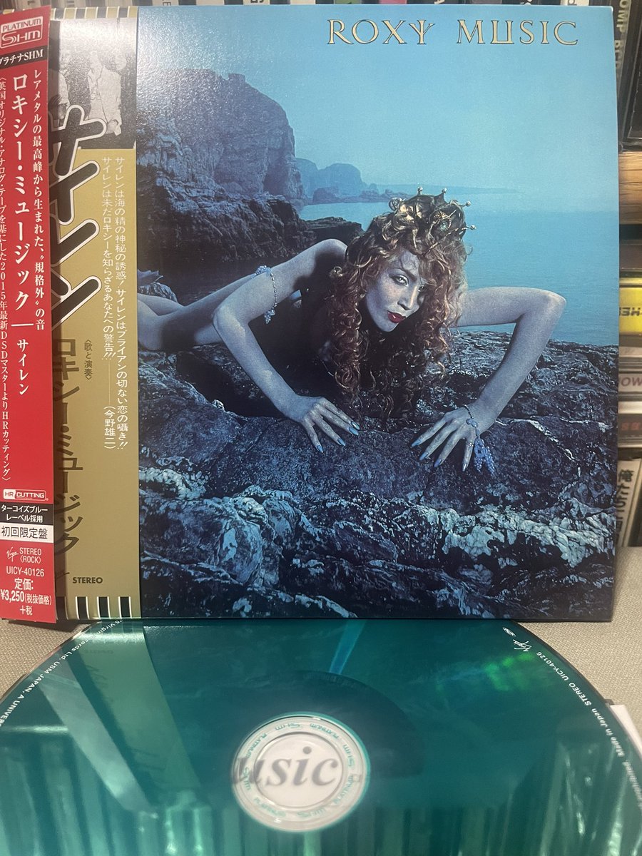 ROXY MUSIC / SIREN 75年作品15年1月28日発売 日本盤紙ジャケPlatinum
