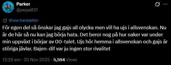 ppropriera's tweet photo. mysderby ikväll, kul! https://t.co/zcTBdx6uxc