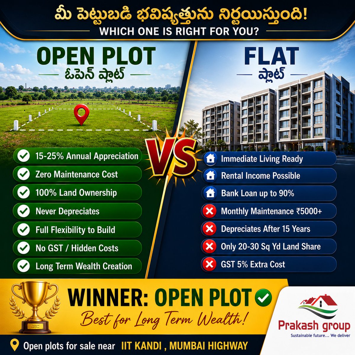 Prakash Group tweet media