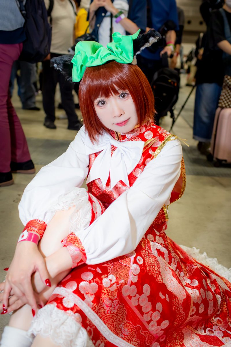 orange_kino's tweet photo. 東方Project　橙(ちぇん)
📷　@KuchibaQ　さん
#例大祭コスプレ https://t.co/wkN85uD06D