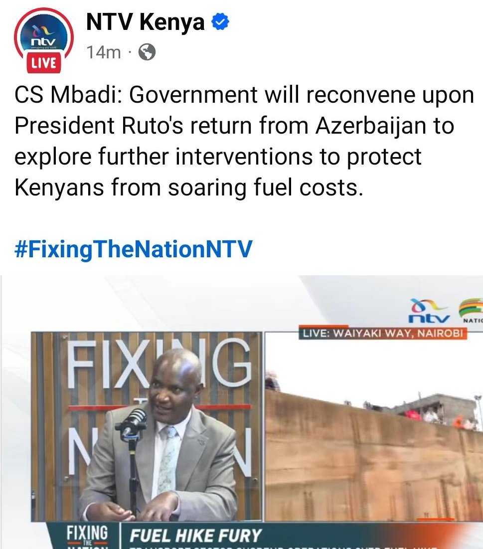 Sen. Karungo wa Thang'wa tweet media