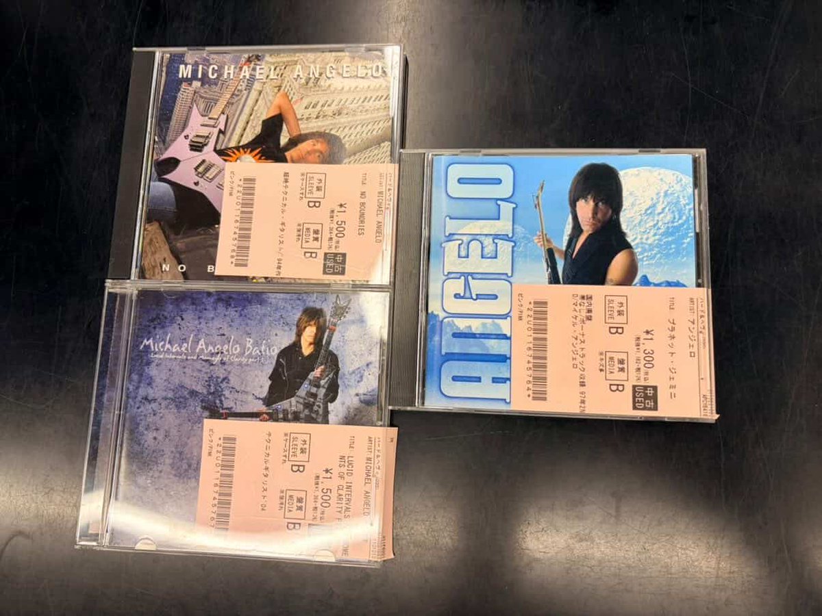 新着中古情報💿】 HARD ROCK/HEAVY METALの中古CDが100点ほど入荷