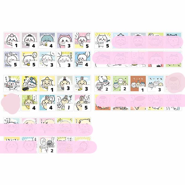 8WA0ll's tweet photo. 【交換】ちいかわ あつめてシールガム シールコレクション

譲￤画像のもの(リプ欄続きます)
求￤同異種ハチワレ(単体以外に画像1のものも集めております)

バースデーは同種バースデーハチワレとのご交換
3枚〜郵送でのお取引希望です
検索からでもお気軽にお声掛けください！ https://t.co/TI7nGGmJwI