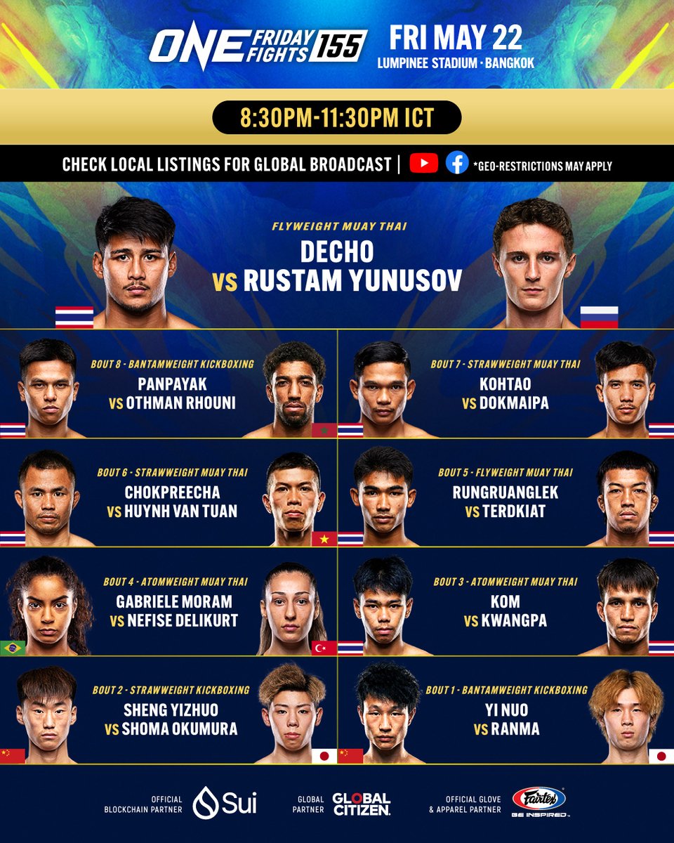 On this week’s edition of ONE Friday Fights, Thai sensation Decho takes ...