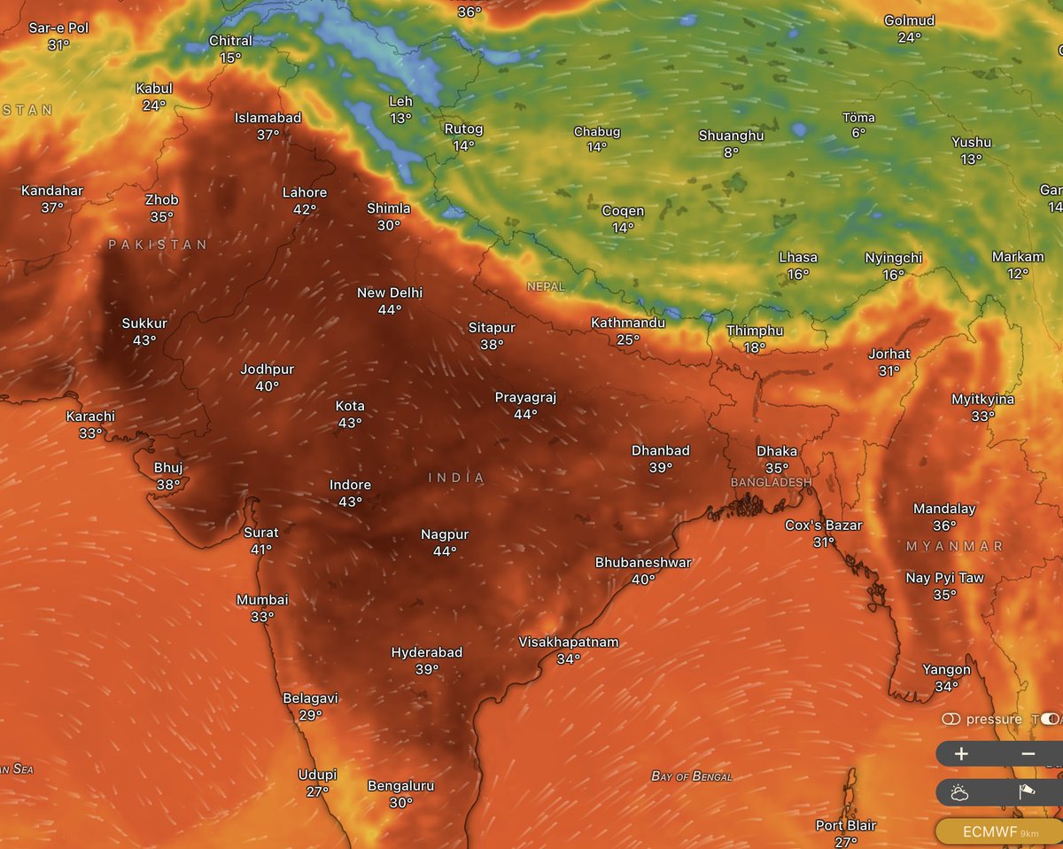 Weatherman Navdeep Dahiya tweet media