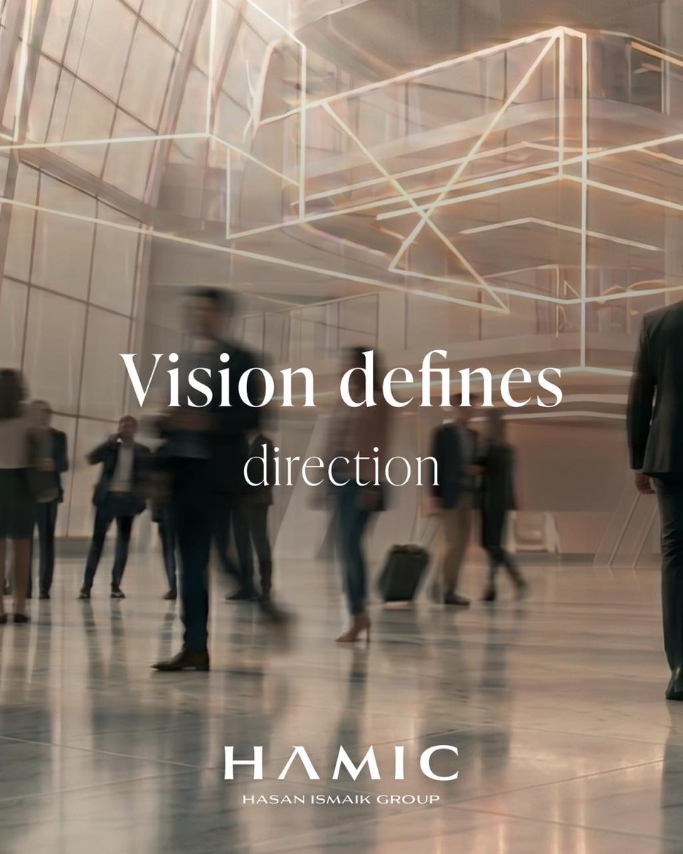 HamicGroup's tweet photo. At HAMIC Group, we start with a clear vision, guided by strategy and focused on lasting impact. We believe true growth is measured not only by progress but also by the legacy we create through purposeful investments, innovation, and long-term value.

#HAMICGroup 
#Investments https://t.co/g0asXh7X4r