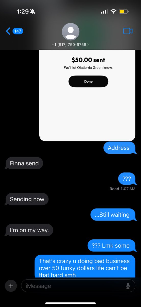 954twan's tweet photo. @Lashaymonique20 @kiing205_ SCAMMER DONT SENT UR MONEY TO HER https://t.co/iOQizr1qju