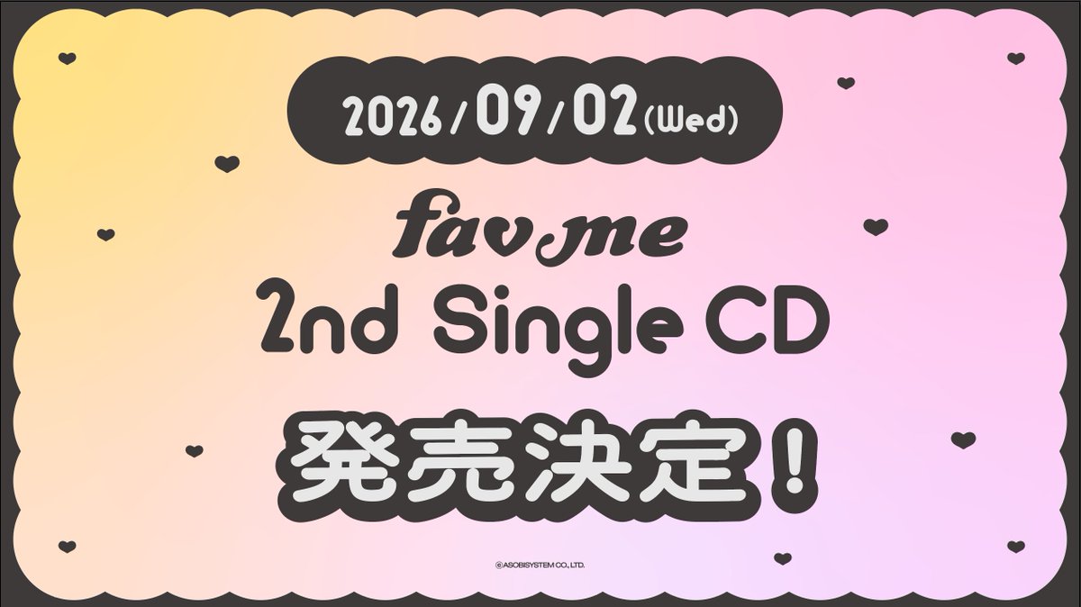 fav me【Official】 tweet media