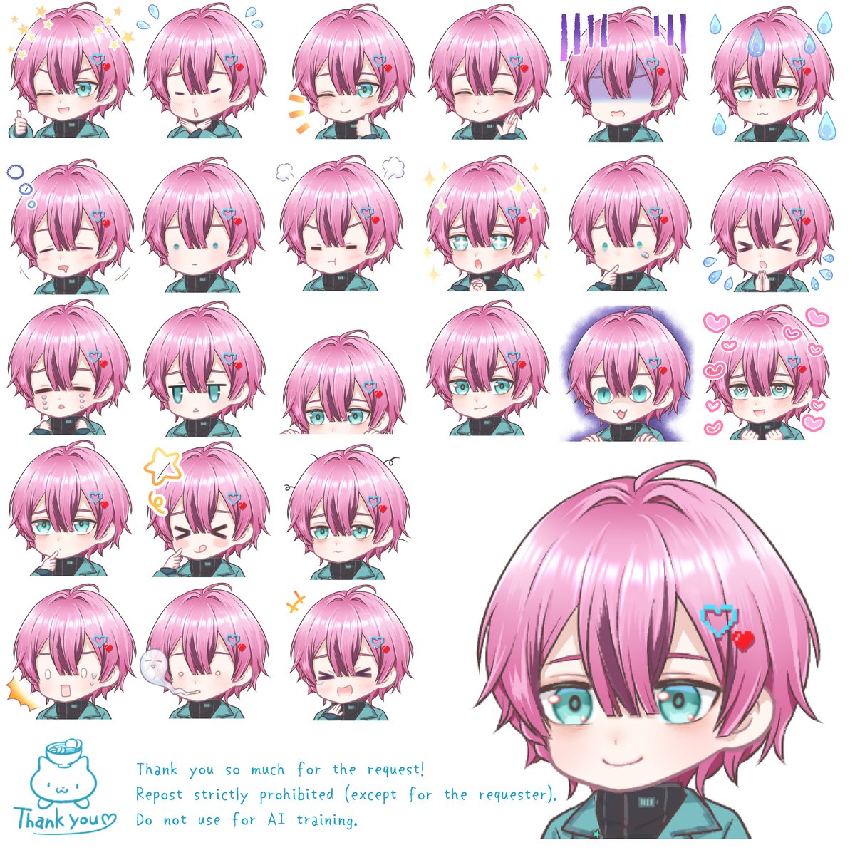 にゃさま専用ページ よどばしばし子様(@yodobasibasiko_)のスタンプを作成させていただき