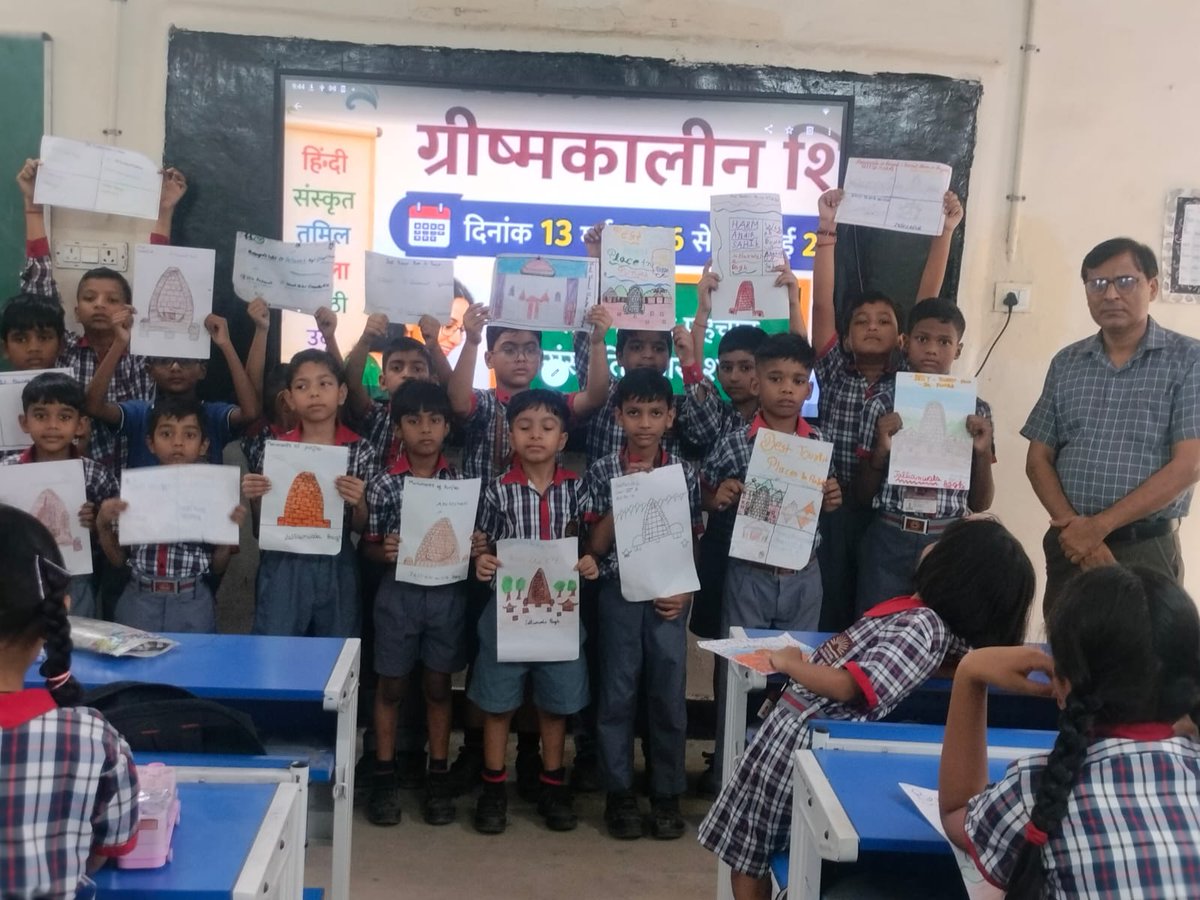 kvrstwentytwo's tweet photo. Bhartiya Bhasha Summer Camp 2026 (18/05/2026) at KV Sector -22 Rohini, Delhi https://t.co/JksrjEuVF7