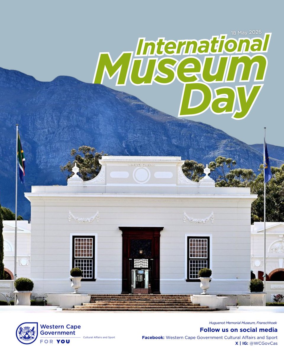 WCGovCas's tweet photo. 🏛️ Today is #InternationalMuseumDay, under the theme: " Museums Uniting a Divided World. " 💙🌍

Museums invite honest reflection on difficult histories, celebrate our unique cultural roots, and serve as safe spaces where dialogue, empathy, and deep community healing can happen. https://t.co/X4FvGsOhmg