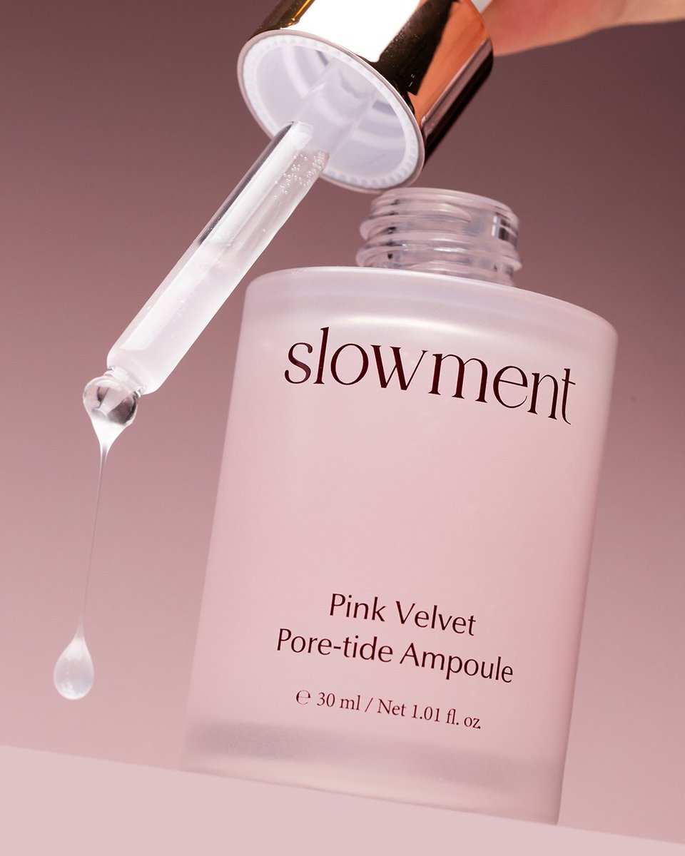 slowment_jp's tweet photo. “A pink day for your pores.” 💗
ピンクのハリ感を、毛穴にも。 #毛穴アンプル

毛穴面積 -21.74%
皮脂分泌 -46.48%
肌のうるおい +206.83% ✨

今日は、疲れた毛穴にも
ピンクのご褒美を。

#スロウメント #Qoo10 #毛穴ケア https://t.co/44mOsPueet