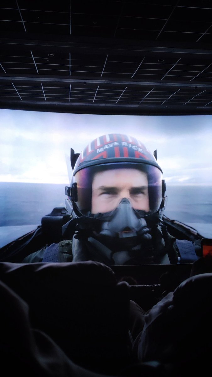 ShaanRastogi's tweet photo. Finally watched #TopGunMaverick for the first time and thankfully, it was in IMAX 😭✈️
Missed the theatrical run back in 2022 and somehow never watched it on streaming either but man, what an experience. Absolutely loved it! https://t.co/jPCgeYFg44