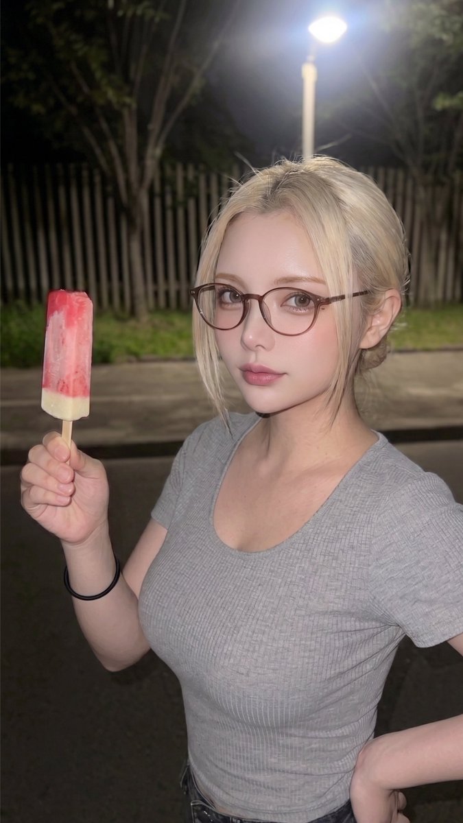 ___01pom's tweet photo. スイカバー食べたい☺？
家にあと2本残ってるよ💛 https://t.co/R1WFqfjepj