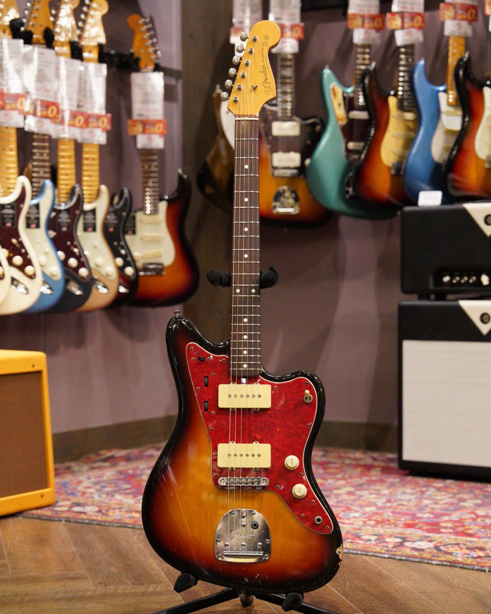中古新入荷🔥 Fender Japan JM66-80 3 Tone Sunburst 1990年代前半の
