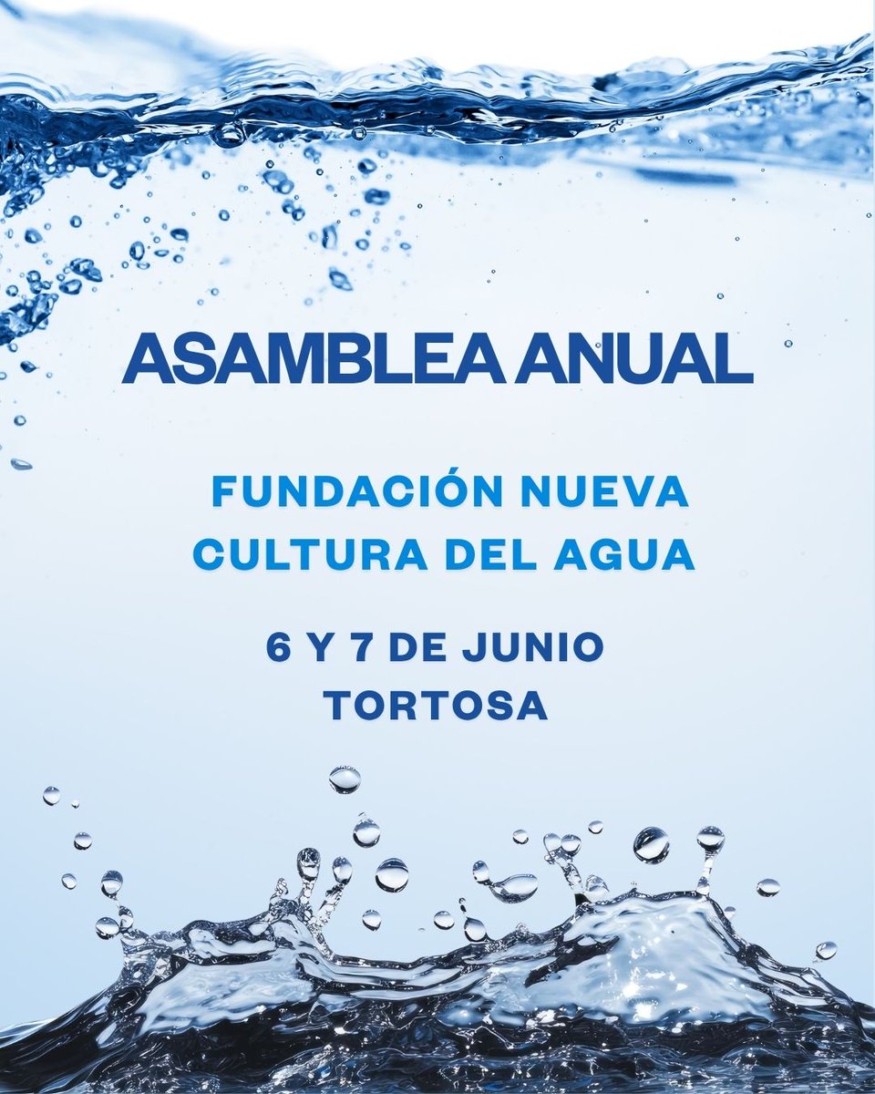 Nueva Cultura Agua tweet media