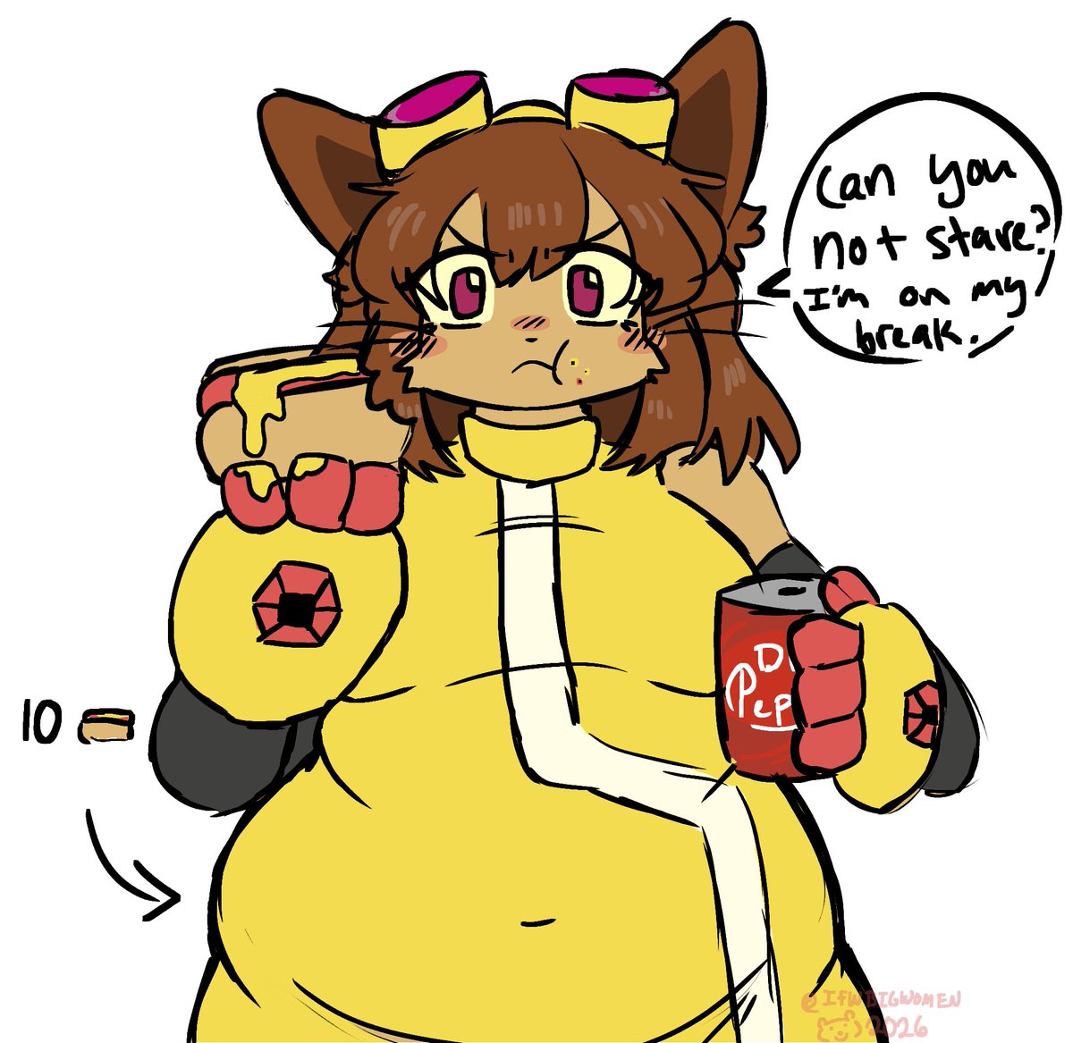 Polaris 🔞ʕ; •`ᴥ•´ʔ - Fat Chud Arc tweet media