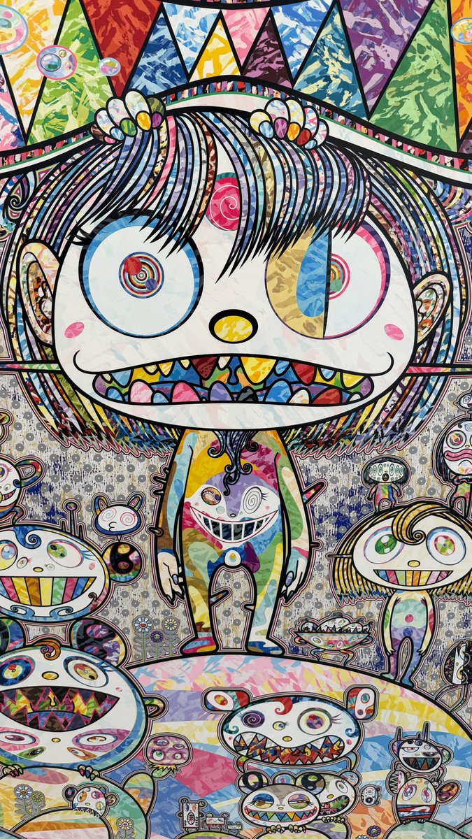 正規品）ヒャクラク　現代アート原画絵画検索用）バンクシー草間弥生カウズ油彩版画 Moco Museum London！ バンクシーとか草間弥生とか現代アートの美術館