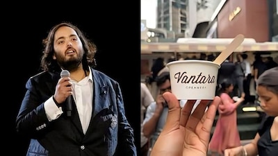 TheGlobal_POV's tweet photo. 🚨 #AnantAmbani's Vantara Creamery just dropped artisanal ice creams made from Gir cow milk, with a starting price of ₹750 a scoop! 

🍦🐄 Is that price tag for premium ice cream justified or just too much? 
🤔 What are your thoughts? #IceCream #Luxury #Vantara #Gujarat https://t.co/pOXdFwPuGI