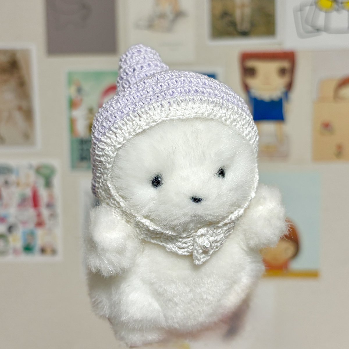 shuvanian's tweet photo. リスインありがとうございます|ω･)

これは手編みの帽子をかぶった ドワーフみたいなきゅーちゃん https://t.co/QhbPxCyRrd
