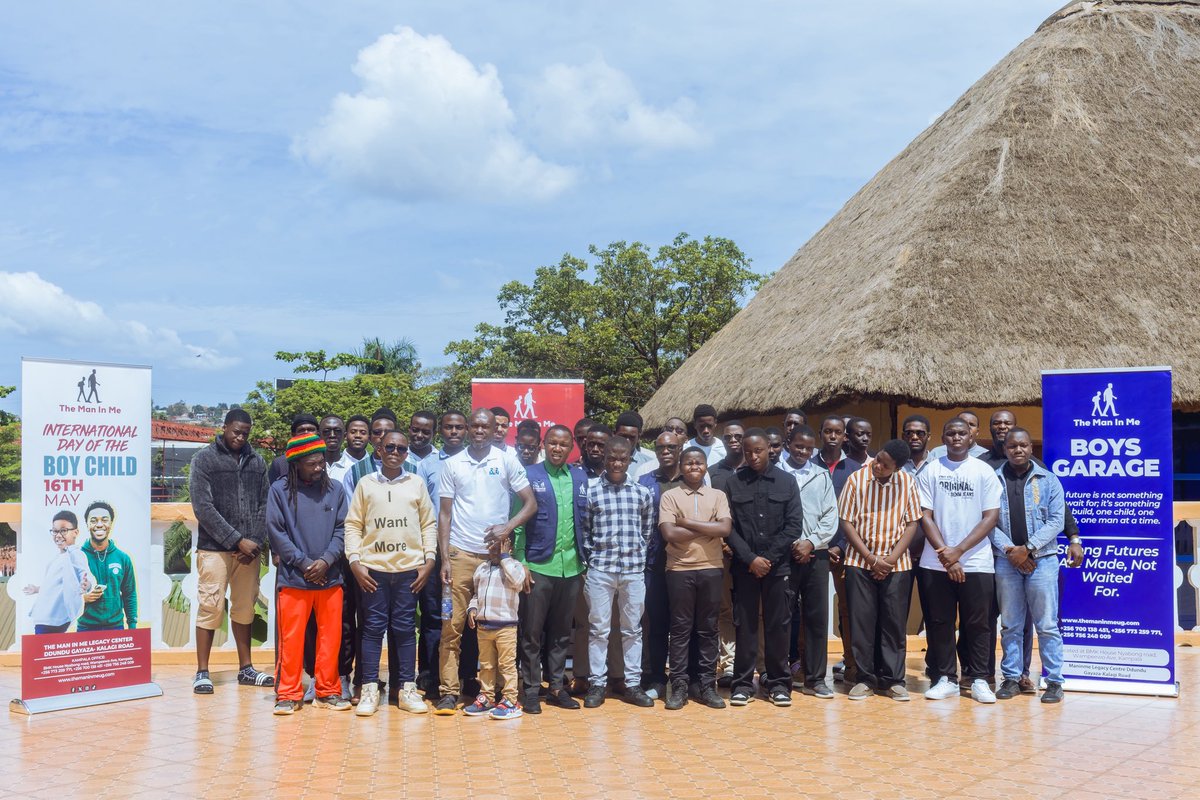 Maninme_ug's tweet photo. International Day of the Boy Child – The Man in Me Luncheon 🌟

Heartfelt appreciation to all the parents and guardians who entrusted us with their boys. Your decision to send them was a powerful reminder of your unwavering love &amp; commitment to the Boy Child 

#DayOfTheBoyChild https://t.co/NWWiSmKDC0
