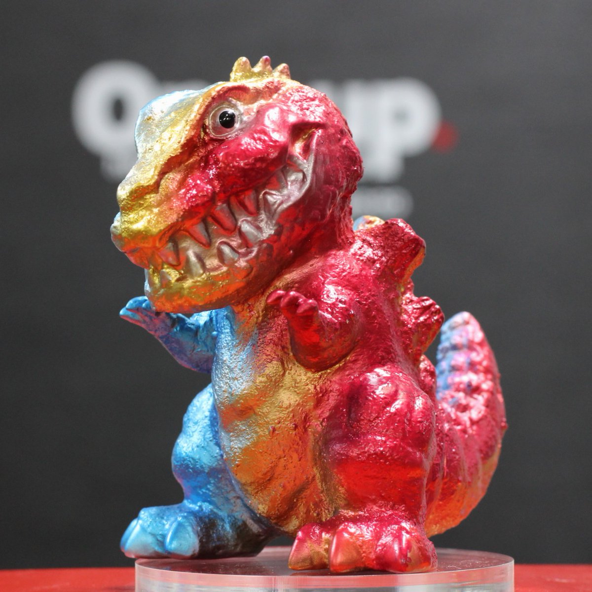 チヨコ　ソフビ　One-up限定　アトランティスレッド 5/23・24 デザインフェスタ vol.63 2日間 One up.出展 ブース 西4階