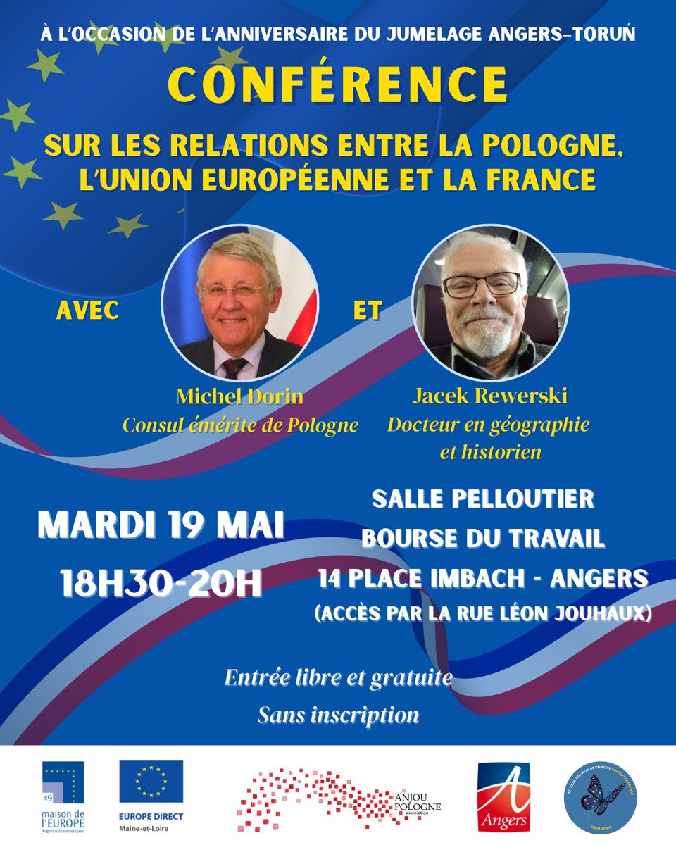 Maison de l'Europe Angers & 49 - Europe Direct tweet media