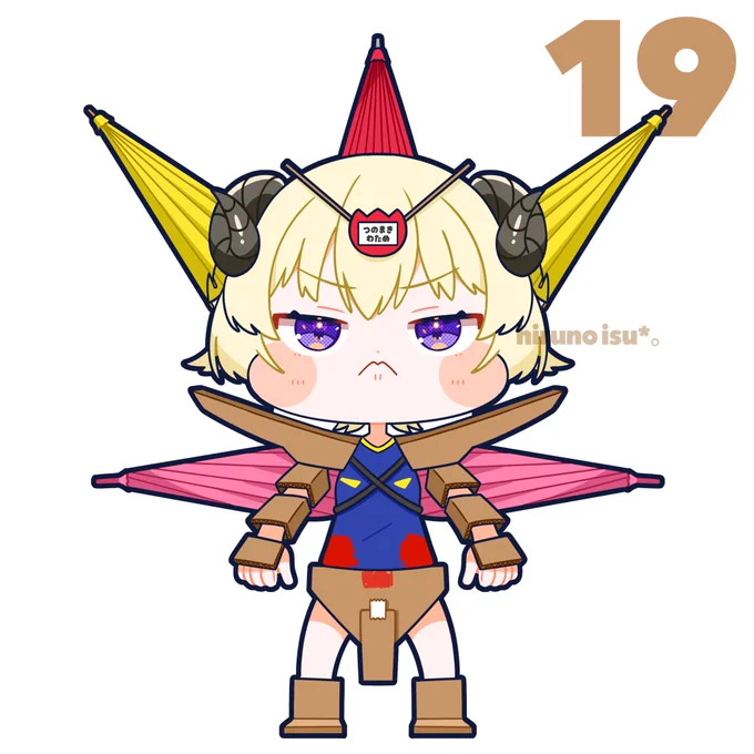 わためぇ誕生日カウントダウン2026 あと19日#つのまきあーと