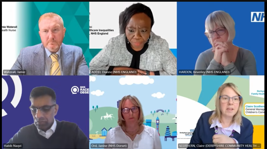 JamieWaterall's tweet photo. You can now watch the 'Maximising Our Impact to reduce Health Inequalities' webinar on demand. 
This is a must watch for all health &amp; care professionals⬇️
https://t.co/4CGSMSPQTH https://t.co/bHELGhM5dM
