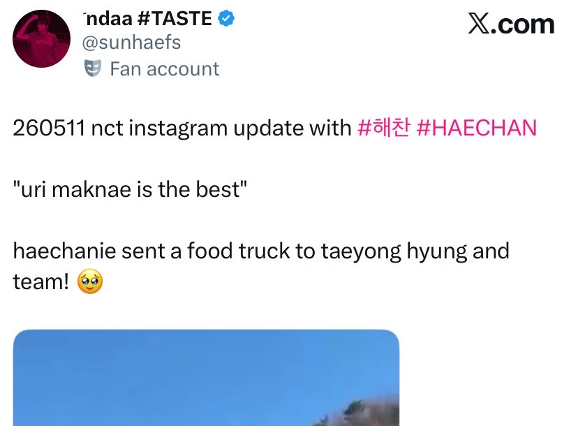ؘ ndaa #TASTE tweet media