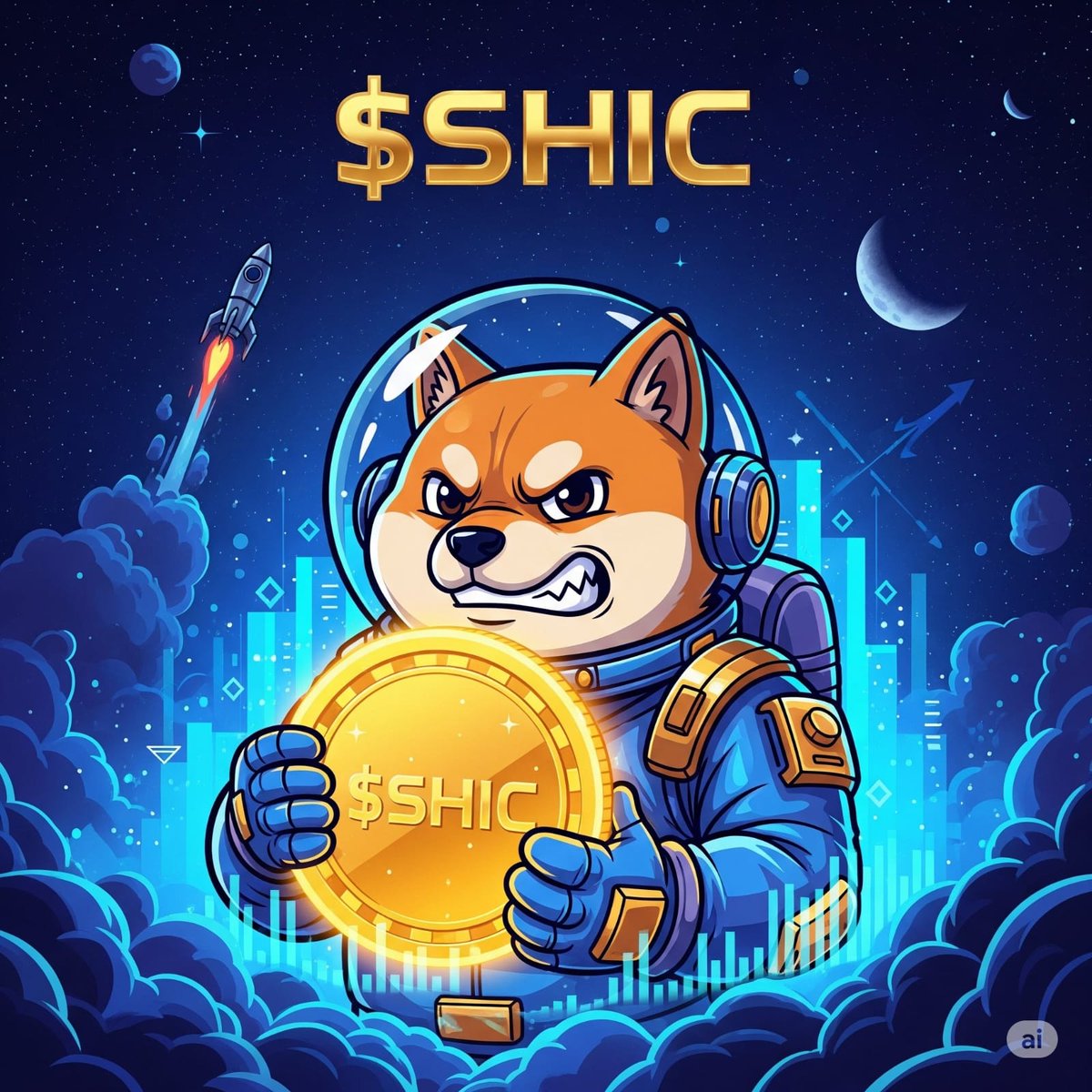 ShicArmy's tweet photo. @1000xgirl $SHIC woof wooff https://t.co/MkGBAG4foJ