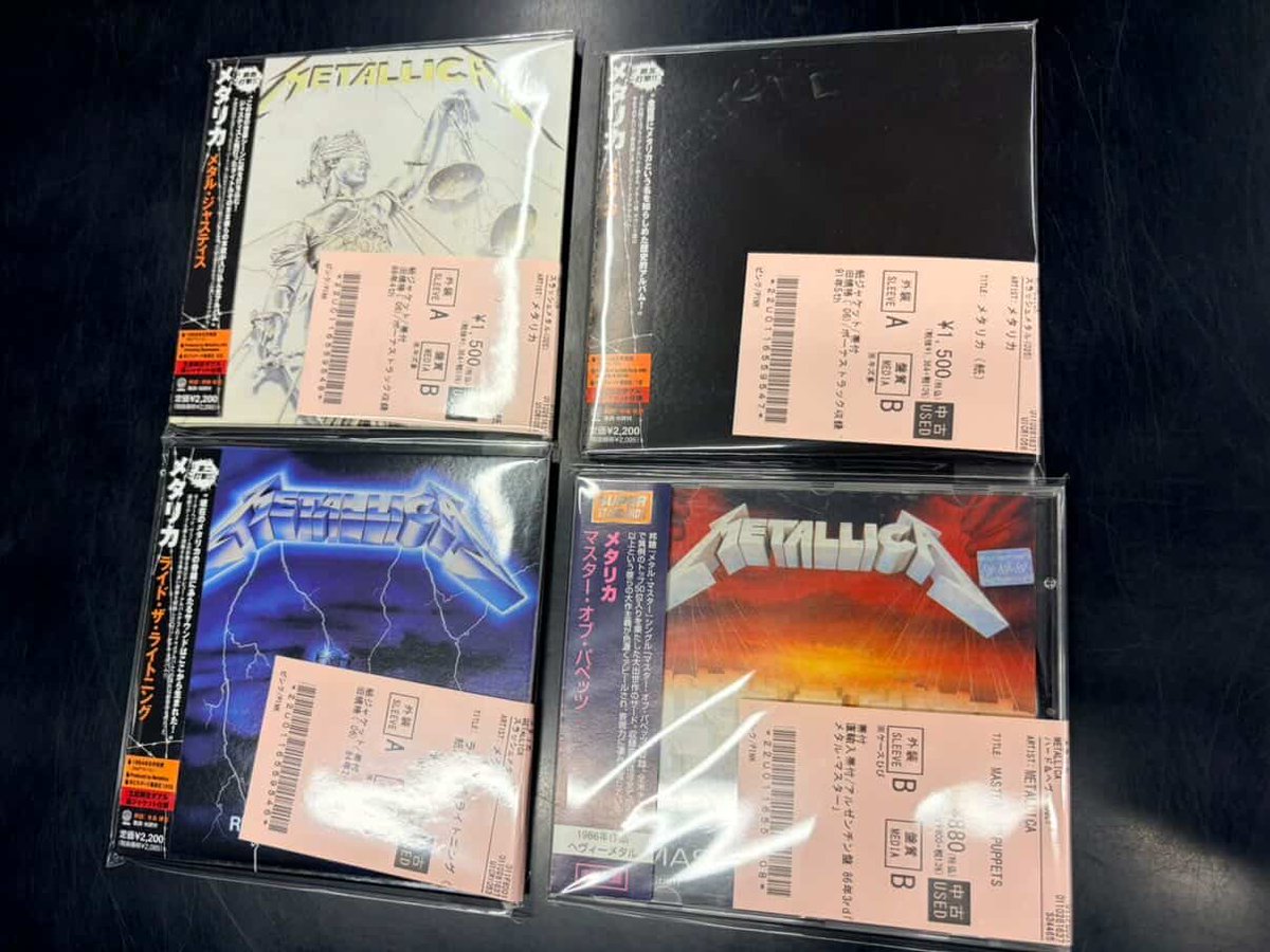 新着中古情報💿】 HARD ROCK/HEAVY METALの中古CDが80点以上追加で入荷