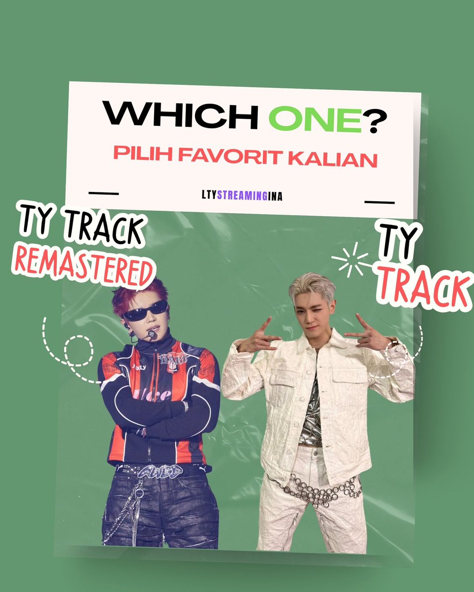 LTYStreamingINA's tweet photo. 🎮 TYongFs let’s play games!🌹

PICK YOUR FAVORITE…???

TAEYONG WYLD Out Now
#TAEYONGgoesWYLD
#WYLD_태용이의_마스터피스 https://t.co/qqb2GG437J