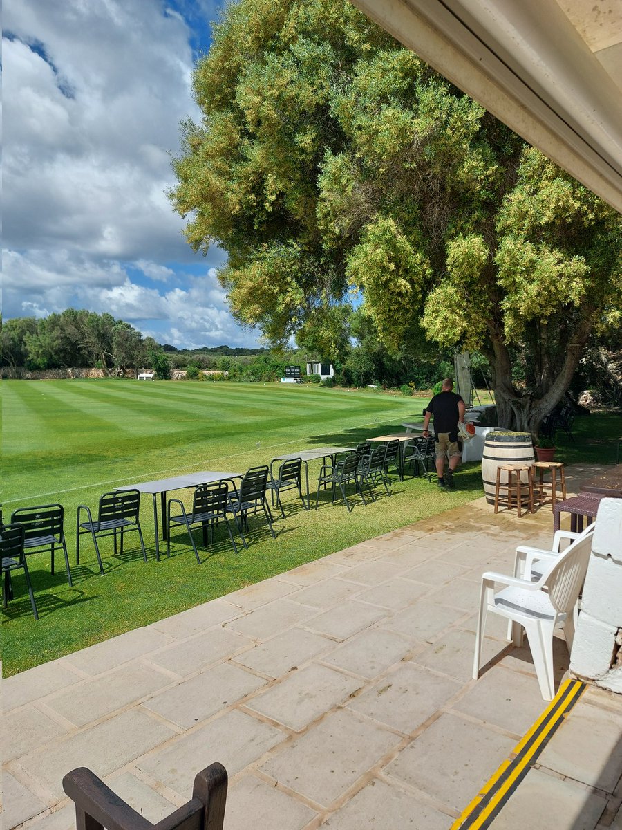 MenorcaCC's tweet photo. SATURDAY RESULT: (40 overs)

BAC 1-11: 247-7
A. Dewes 100, J.Bacon 46*
N. Roussel 3-59

Menorca: 222-9
D. Catterall 56, J. Hagger 48

BAC 1-11 win by 25 runs. 

https://t.co/Wfj9gQVaJX https://t.co/53ORlHdxsl